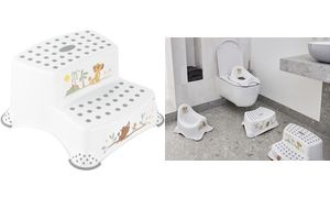 keeeper kids Tritthocker "igor lion king", zweistufig, weiß