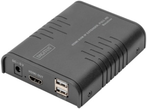 DIGITUS HDMI KVM IP Extender Receiver, Full HD
