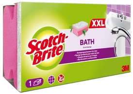 Scotch-Brite Reinigungsschwamm Soft, Farbe: rosa/weiß