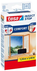 tesa Fliegengitter COMFORT für bodentiefe Fenster, weiß