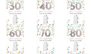 SUSY CARD Geburtstagskarte - 30. Geburtstag "Emoji 2"