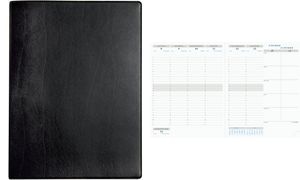 EXACOMPTA Buchkalender Horizons 27, 2025, Barbara, schwarz