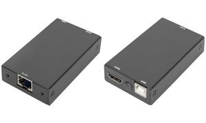 DIGITUS HDMI-Dongle für modulare KVM-Konsolen, RJ45 auf HDMI