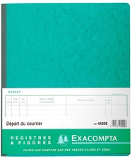 EXACOMPTA Geschäftsbuch "Enregistrement du courrier"