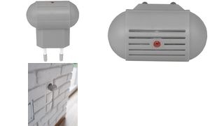 Bradas Antimücken-Ultraschall, grau, mit Eurostecker