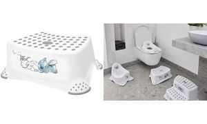 keeeper kids Tritthocker "tomek stitch", weiß