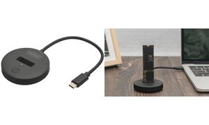 DIGITUS SSD Docking Station, USB-C Anschluss, schwarz