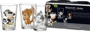 Ritzenhoff & Breker Trinkglas HOFTIERE, 3er Set