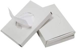 Fripa PE-Hygienebeutel, unbedruckt, weiß