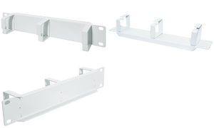 LogiLink 10" Rangierpanel, 1 HE, 3 Kabelführungsbügel