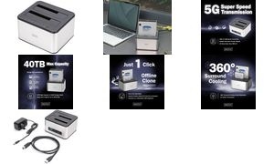 DIGITUS USB 3.0 Duale SATA HDD Dockingstation 2,5"/ 3,5"