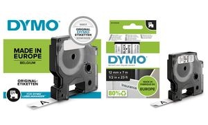 DYMO D1 Schriftbandkassette schwarz/weiß, 6 mm x 7 m