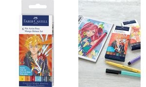 FABER-CASTELL Tuschestift PITT artist pen, 6er Etui