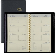 brepols Agenda semainier "INTERPLAN", 2026, 90 x 160 mm