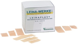 LEINA Pflaster-Set, 10 x 6 cm, elastisch, weiß