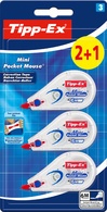 Tipp-Ex Korrekturroller Mini Pocket Mouse, 5mm x 6 m, 2+1