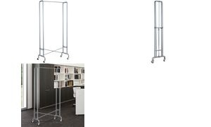 UNiLUX Kleiderständer FOLDY, metallgrau