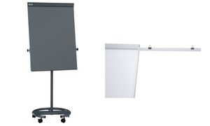 MAUL Papierhalter für Flipchart funktionell, grau