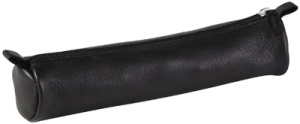 Clairefontaine Schlamper-Rolle, Leder, schwarz