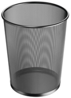 herlitz Papierkorb Manhattan, 18 Liter, schwarz herlitz Papierkorb Manhattan, 18 Liter, schwarz