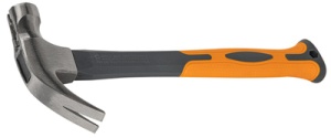 Bradas Latthammer, 450 g, anthrazit/orange, Länge: 340 mm