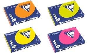 Clairefontaine Multifunktionspapier Trophée, A3, neongelb