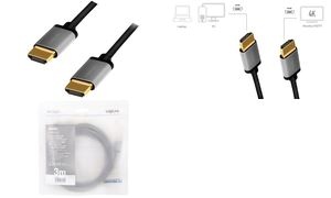 LogiLink HDMI Kabel 2.0, A-Stecker - A-Stecker, 5,0 m