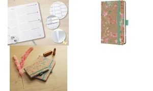 sigel Taschenkalender Jolie Pure 2026 "Green Floral Serenity