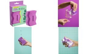 Brite by Scotch-Brite Reinigungsschwamm, pink