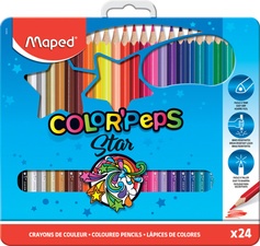 Maped Dreikant-Buntstift COLOR'PEPS, 48er Metalletui