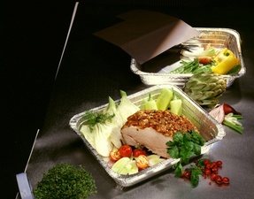 STARPAK Aluminium-Gastronorm-Behälter, eckig