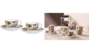 Ritzenhoff & Breker Cappuccino-Set CREMA, 4-teilig