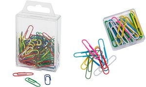 WEDO Büroklammern, kunststoffummantelt, Länge: 27 mm