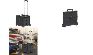 kangaro Klapp-Transportkarre mit Klappbox, Tragkraft: 35 kg