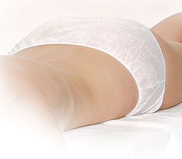 HYGOSTAR Einweg-Pants Unisex, aus PP, weiß, einzeln verpackt