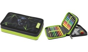 herlitz Schüleretui Doppel "Wild Life", 23-teilig