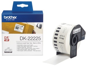 brother DK-N55224 Endlos-Etiketten Papier, 54 mm x 30,48 m