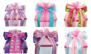 ROTH Schultütenschleife "Butterfly", lila