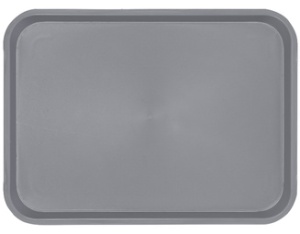 Esmeyer Serviertablett OHIO, rechteckig, grau