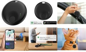LogiLink N-Tag-Smarttracker, bis 100 m, schwarz