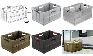 keeeper Profi-Klappbox "benno", 45 Liter, nordic-grey