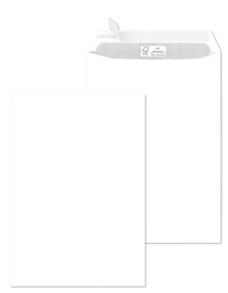 MAILmedia Versandtasche Offset weiß, C4, mit Fenster