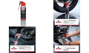 NIGRIN MOTO-BIKE Ketten-Sprühfett, 400 ml Sprühflasche