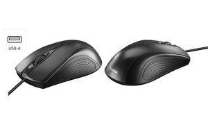 hama Optische Maus "MC-200", kabelgebunden, schwarz