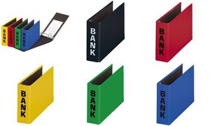 PAGNA Bankordner "Basic Colours", für Kontoauszüge, sortiert