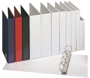 Esselte Präsentations-Ringbuch Essentails, A4, weiß, 4D-Ring