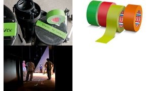 tesa Gewebeband 4671 Neon, 25 mm x 25 m, neon-orange