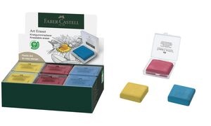FABER-CASTELL Knetgummi-Radierer ART ERASER, sortiert