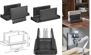 LogiLink Multifunktionale Halterung für Mini-PCs, schwarz