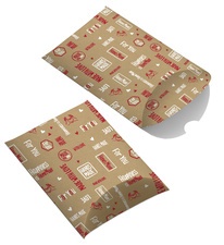 Clairefontaine Weihnachts-Geschenketui "Tannenbäume"